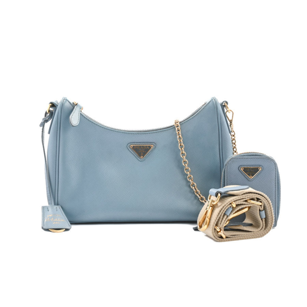 Prada Re Edition Bag Shoulder Blue